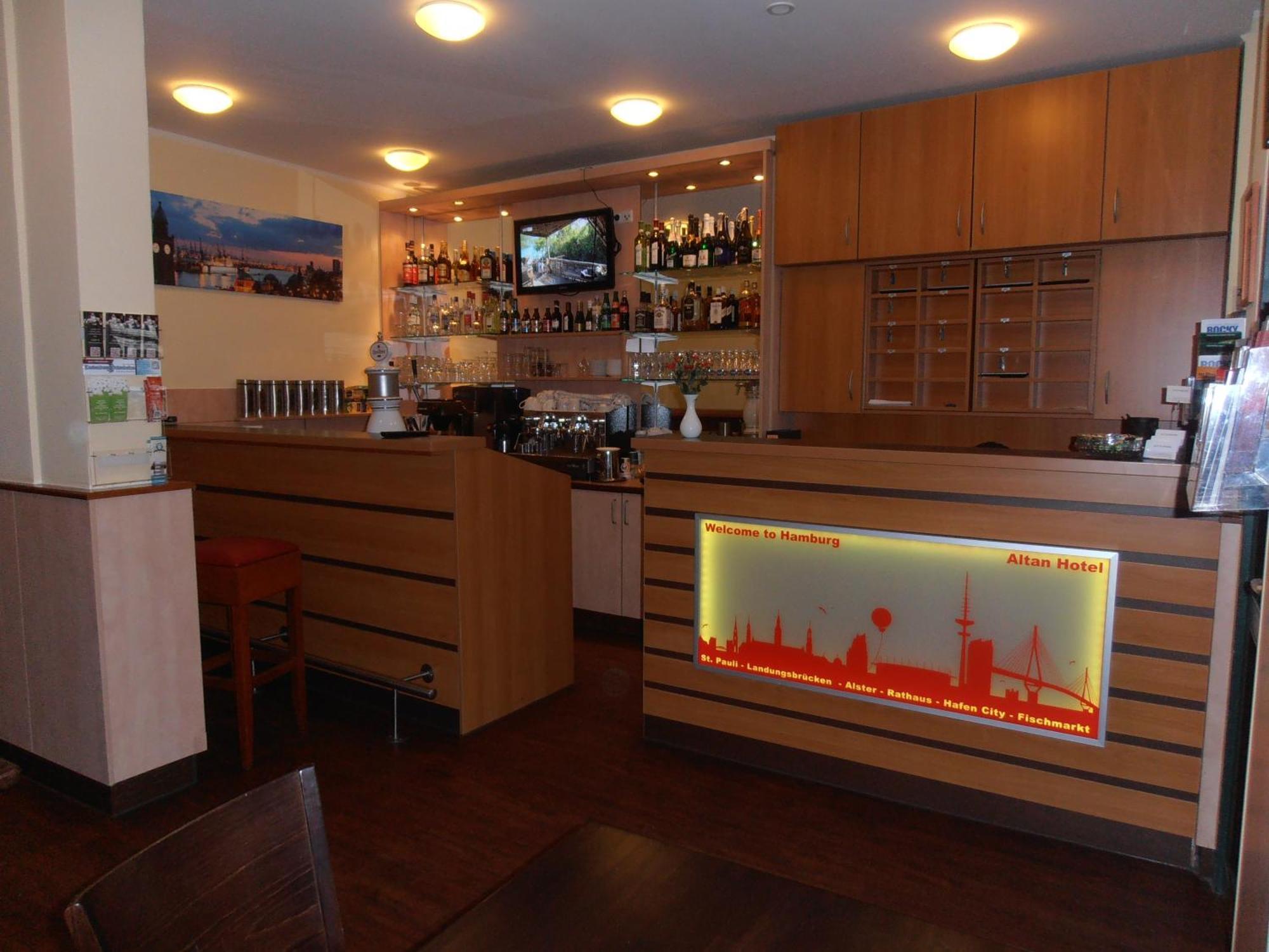 Altan Hotel Hamburg Kültér fotó