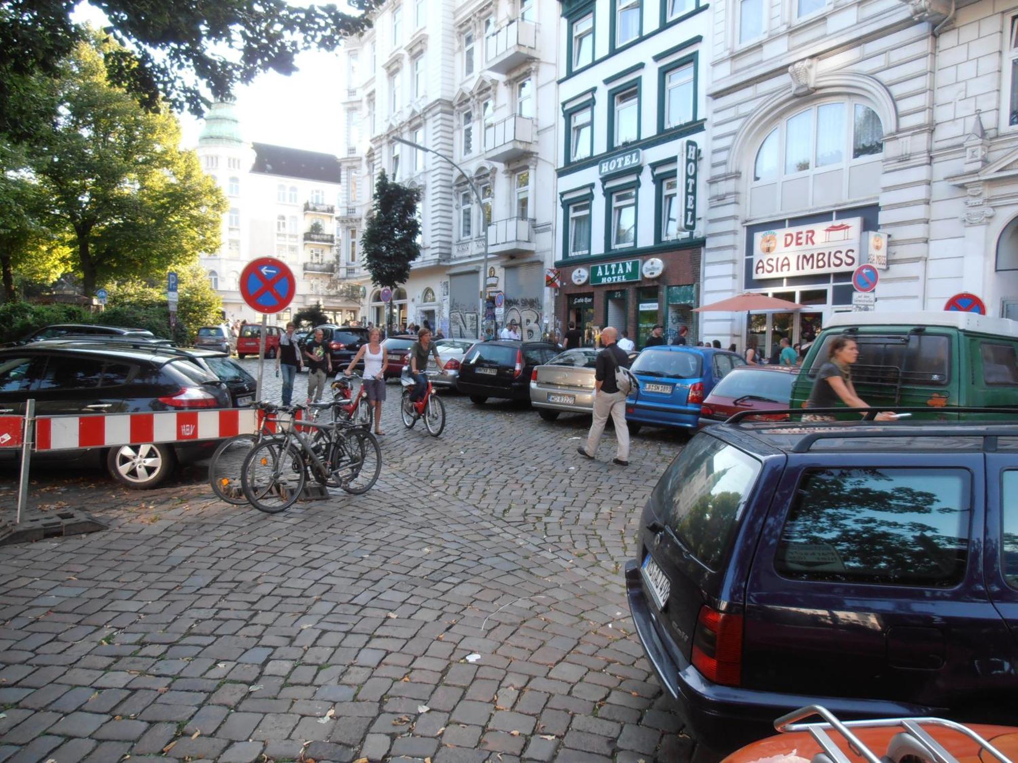 Altan Hotel Hamburg Kültér fotó