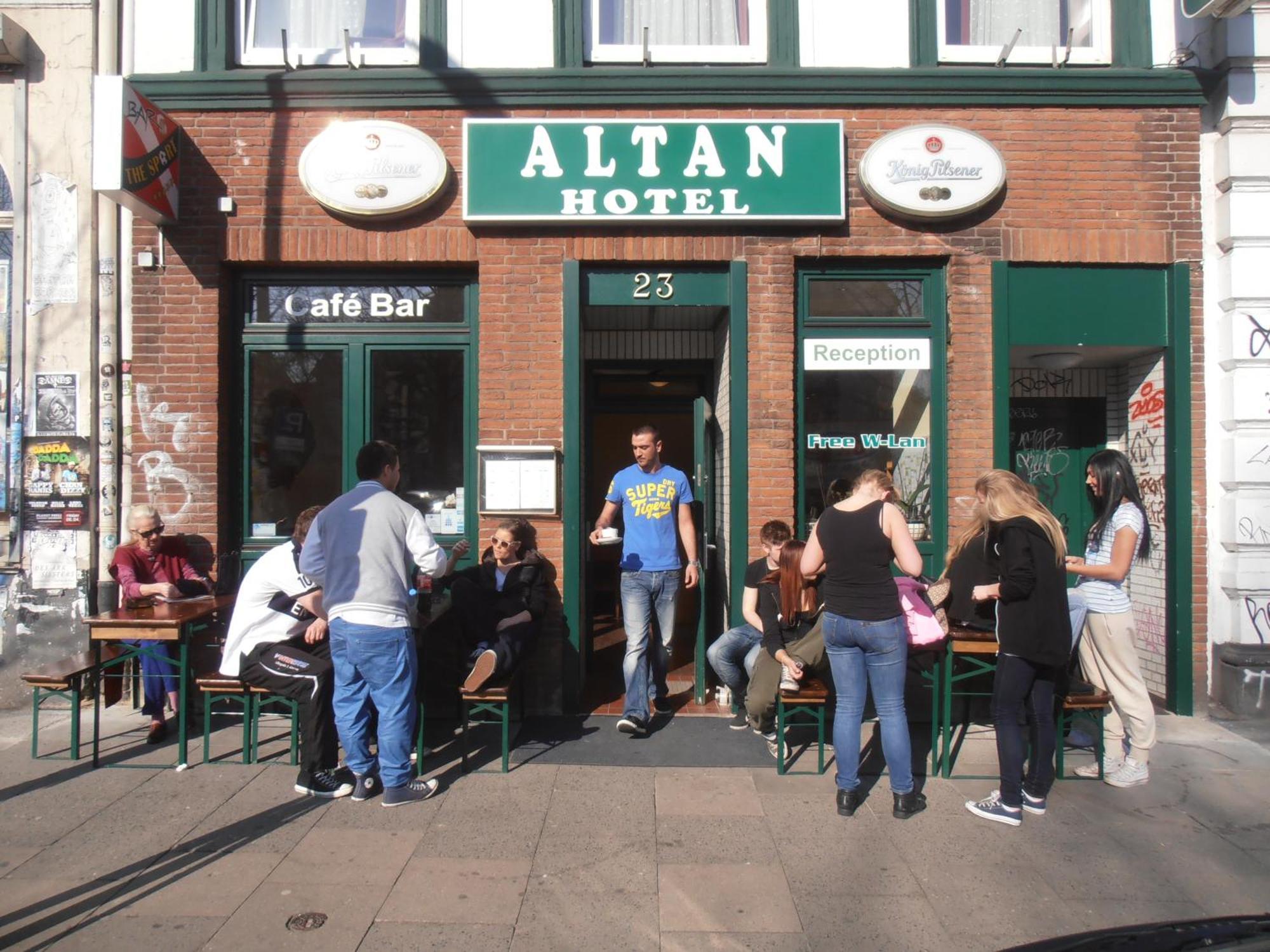 Altan Hotel Hamburg Kültér fotó
