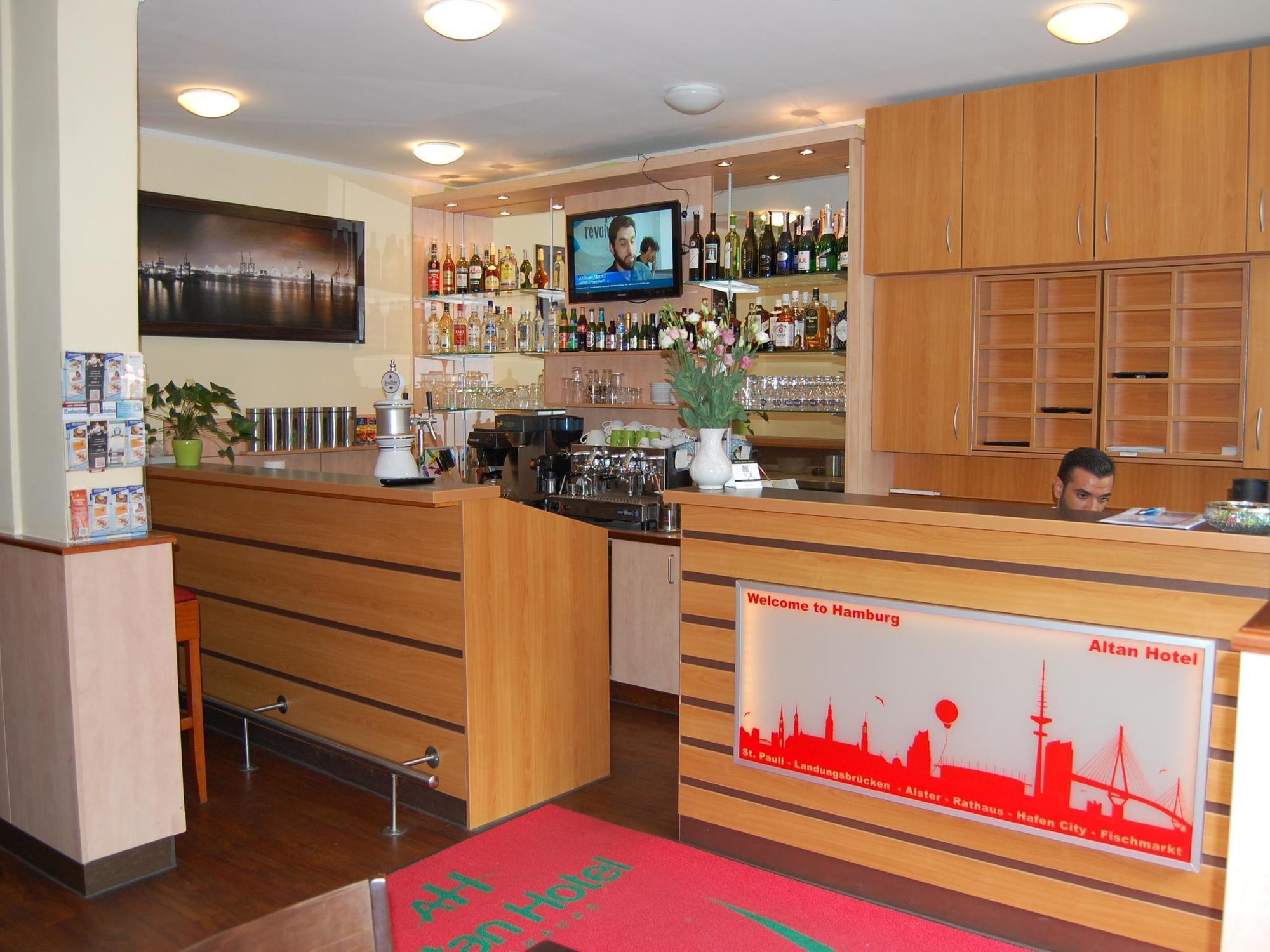 Altan Hotel Hamburg Kültér fotó