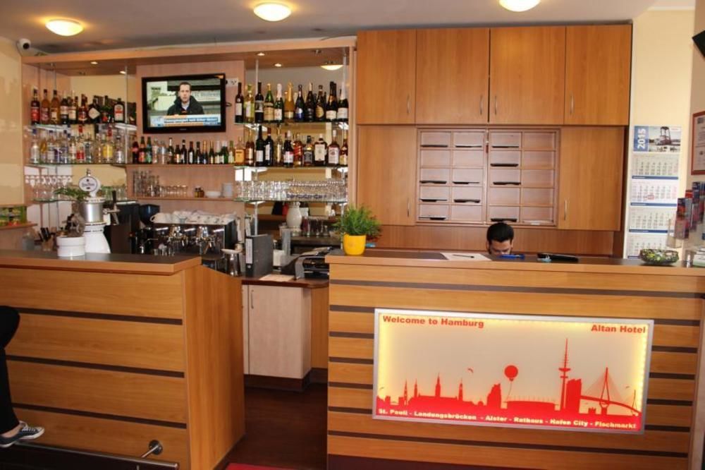 Altan Hotel Hamburg Kültér fotó