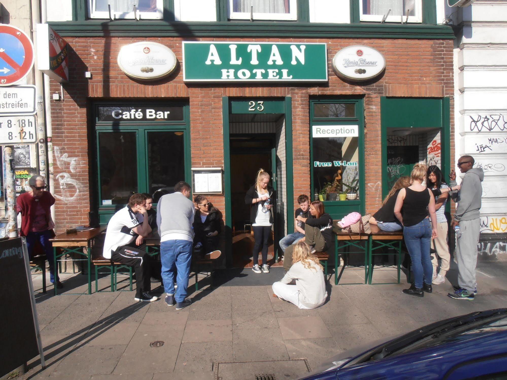 Altan Hotel Hamburg Kültér fotó