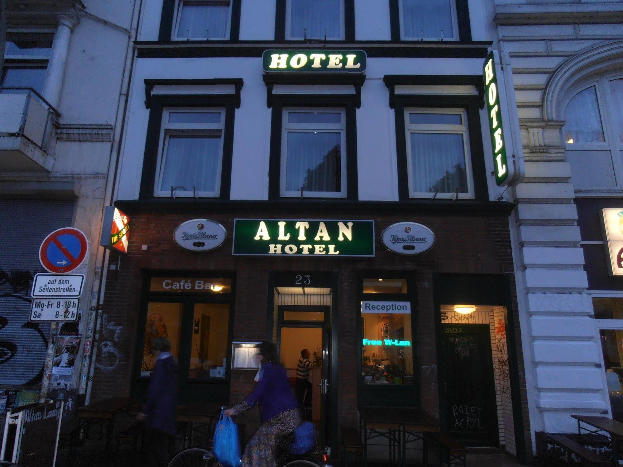 Altan Hotel Hamburg Kültér fotó