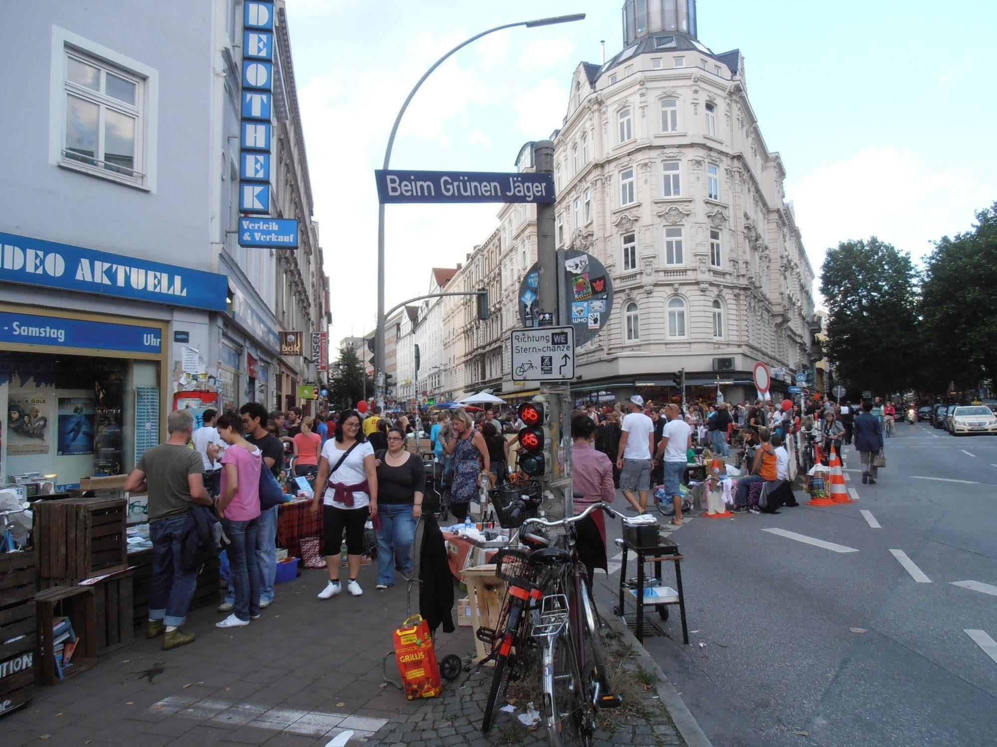 Altan Hotel Hamburg Kültér fotó